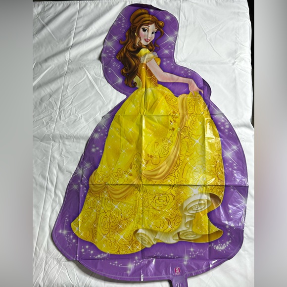 Disney Princess’s 10pcs foil balloons birthday party w/number 3 balloon - Picture 5 of 11